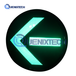 Óptica Flecha Verde Alto Flujo Led 300mm