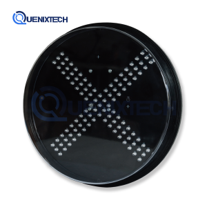 Ópticas LED Aspa Roja apagado